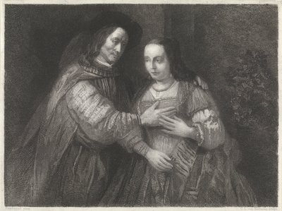 Retrato de um cavalo como figuras do Antigo Testamento, chamado 