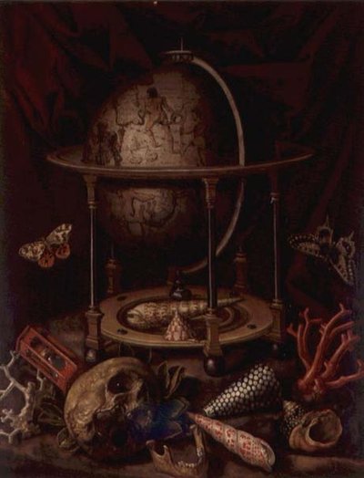 Vanitas Still Life (óleo sobre tela) de Christiaan Luykx or Luycks
