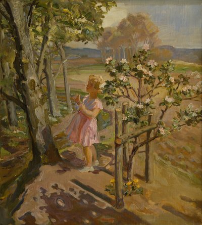 Em O Pomar (óleo sobre tela) de Christian Carl Forup