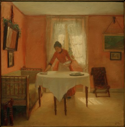 O quarto vermelho de Christian Clausen