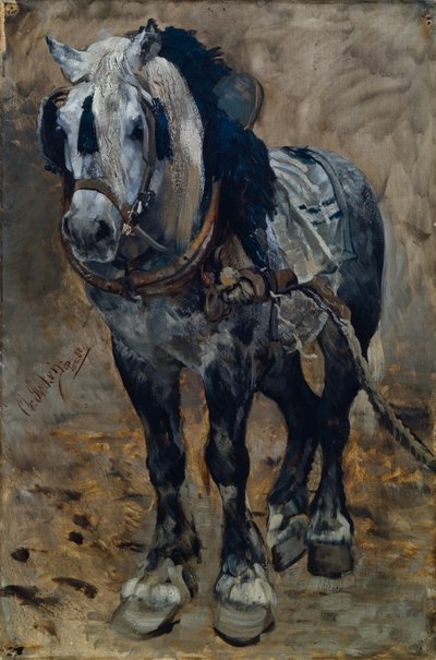 Cavalo da Normandia de Christian Eriksen Skredsvig