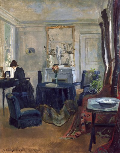 Interior, Paris de Christian Eriksen Skredsvig