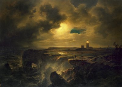 Helgoland no luar de Christian Ernst Bernhard Morgenstern