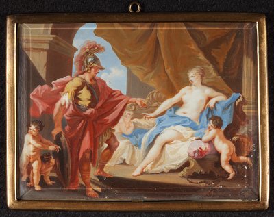 Mars und Venus de Christian Friedrich Zincke