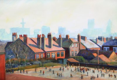 Pátio da escola de Liverpool de Christian Furr