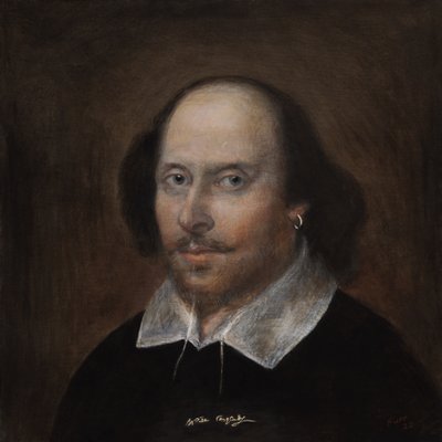 Shakespeare 2020 (óleo sobre linho) de Christian Furr