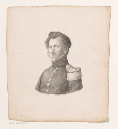 Retrato de Arnold Willem de Bruin de Christian Heinrich Gottlieb Steuerwald