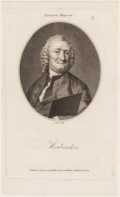 Houbraken, da &39;revista européia&39;, 1804 de Christian Josi