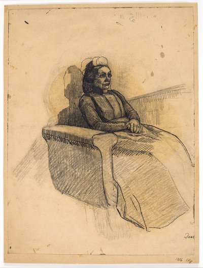Dama e sofá de Christian Kongstad Petersen