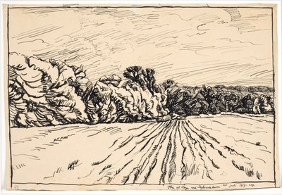 Paisagem de Funen de Christian Kongstad Petersen