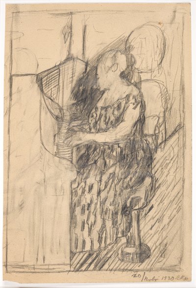 Mulher ao piano de Christian Kongstad Petersen