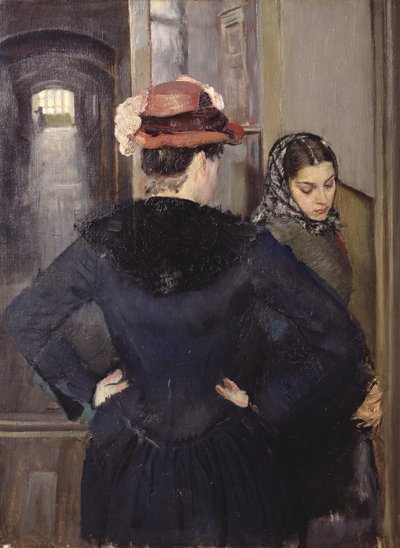 Um encontro (Albertino) de Christian Krohg