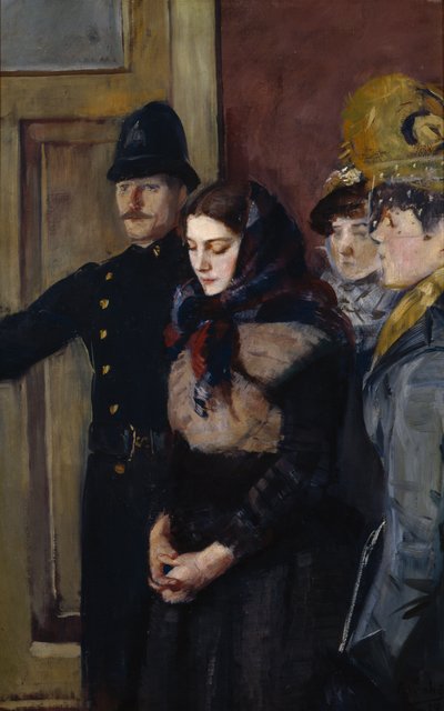 Albertine (Esboço) de Christian Krohg