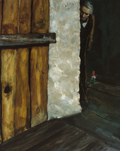 Erwartung (Os avós estão a chegar) de Christian Krohg
