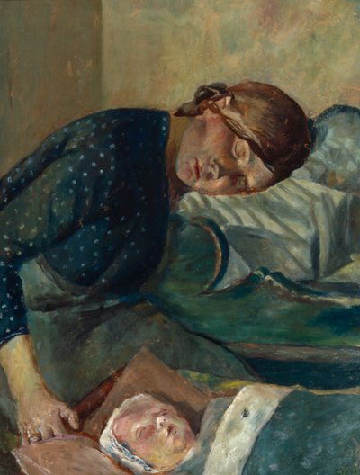 Mãe e filho (pintura) de Christian Krohg