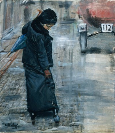 Salpicos de lama (pintura) de Christian Krohg