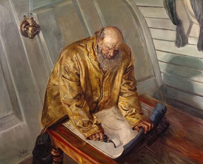 Águas turvas (óleo sobre tela) de Christian Krohg