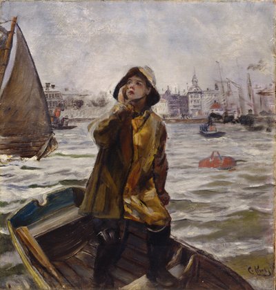 Piloto, Bergens Bay de Christian Krohg