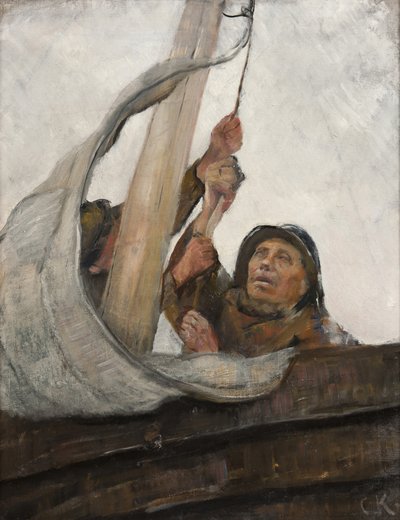 Veleiro, c.1900 de Christian Krohg