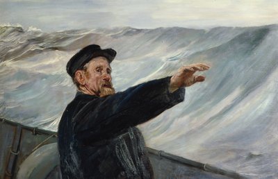 Tempestade (óleo sobre tela) de Christian Krohg