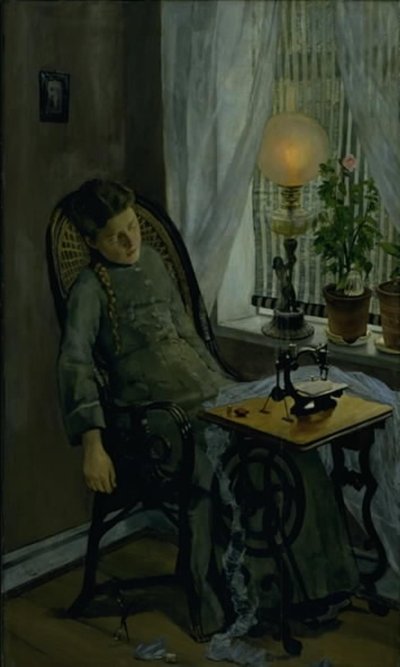 A costureira de Christian Krohg
