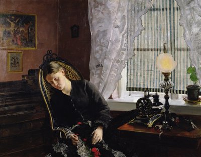 A costureira de Christian Krohg