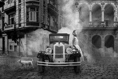 Rua Clássica de Havana de Christian MARCEL