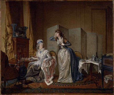 A má notícia, 1794. de Christian Marie Colin De La Biochaye