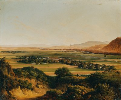 Vista distante de Viena do Bisamberg de Christian Plattensteiner