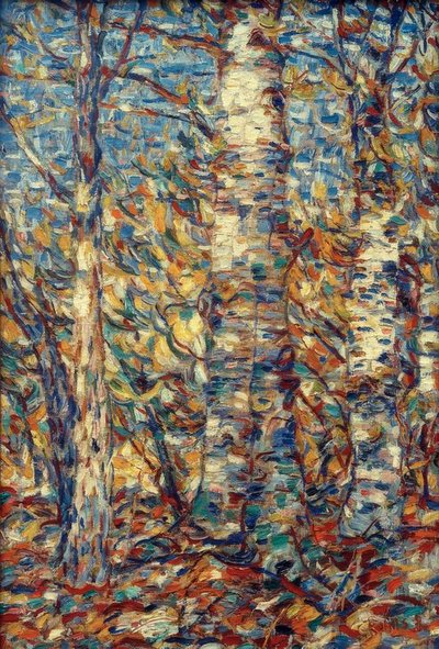 Birkenwald de Christian Rohlfs