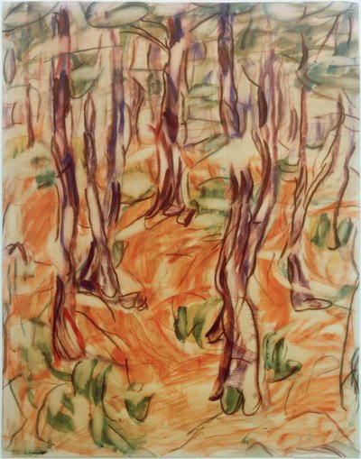 Faias na primavera de Christian Rohlfs