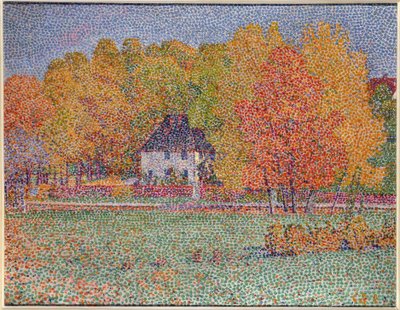 Casa do jardim de Goethe em Weimar de Christian Rohlfs