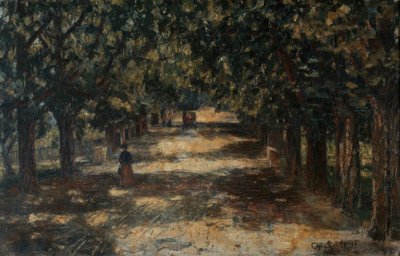 Kastanienallee Faz Belvedere de Christian Rohlfs