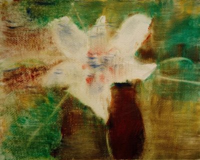 Magnolienblüte de Christian Rohlfs