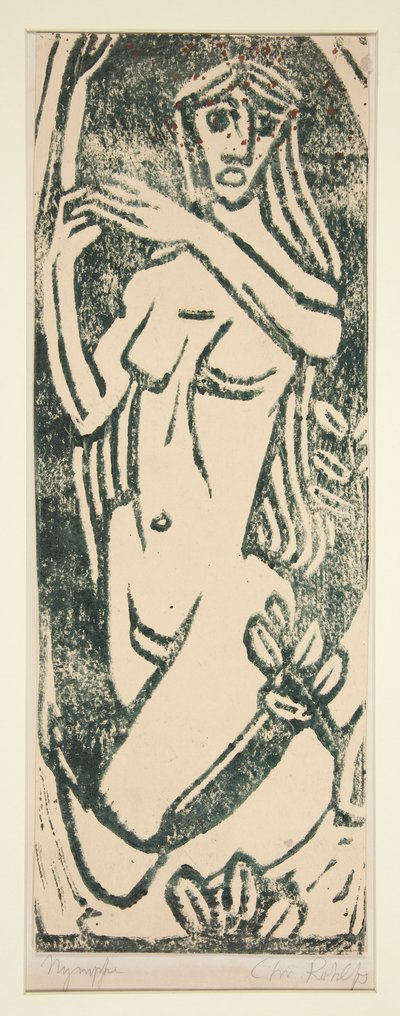 ninfa de Christian Rohlfs