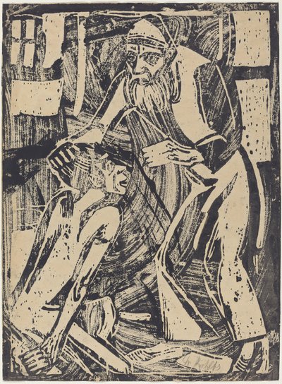 O Retorno do Filho Pródigo, 1916. de Christian Rohlfs