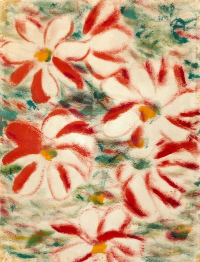 Flores vermelhas de Christian Rohlfs