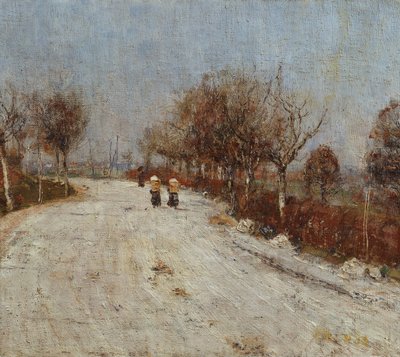 O caminho para Gelmeroda, 1893 de Christian Rohlfs