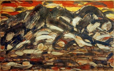 Wettersteingebirge de Christian Rohlfs