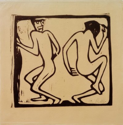 Dois dançarinos de Christian Rohlfs