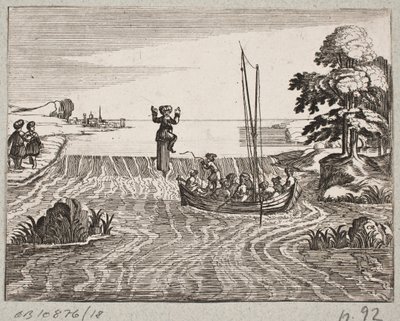 Ilustração de Adam Olearius, “Persian Rosenthal por um engenhoso poeta Schich Saadi […]”, Schleswig 1660 de Christian Rothgiesser