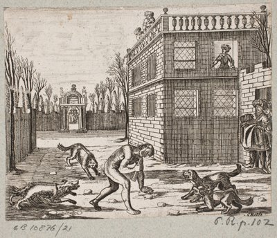 Ilustração de Adam Olearius, “Persian Rosenthal por um engenhoso poeta Schich Saadi […]”, Schleswig 1660 de Christian Rothgiesser