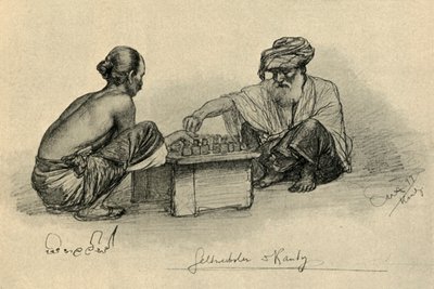 Dinheiro [emprestador], Kandy, Ceilão, 1898. de Christian Wilhelm Allers