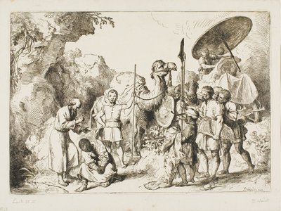 Batismo do Camareiro da Rainha Candace da Etiópia de Christian Wilhelm Ernst Dietrich