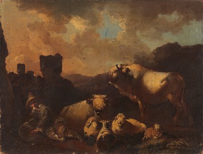 História holandesa (Pastora) de Christian Wilhelm Ernst Dietrich