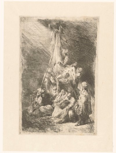 Descida da Cruz de Christian Wilhelm Ernst Dietrich