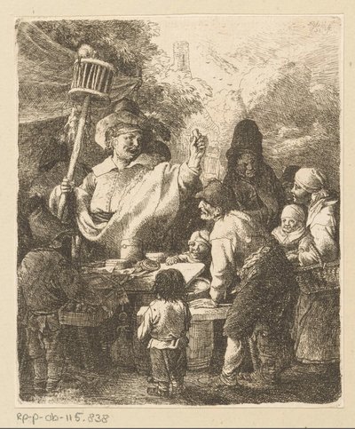Vendedor de veneno de ratos de Christian Wilhelm Ernst Dietrich
