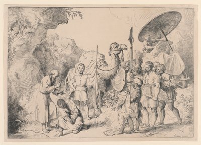 São Filipe Batizando o Etíope de Christian Wilhelm Ernst Dietrich