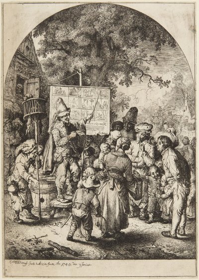 O cantor de baladas de Christian Wilhelm Ernst Dietrich