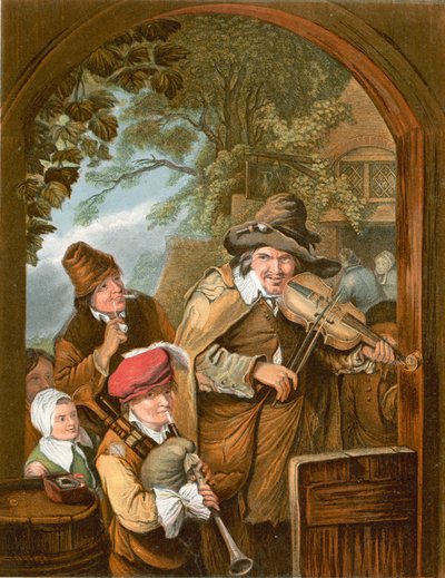 Os músicos itinerantes de Christian Wilhelm Ernst Dietrich